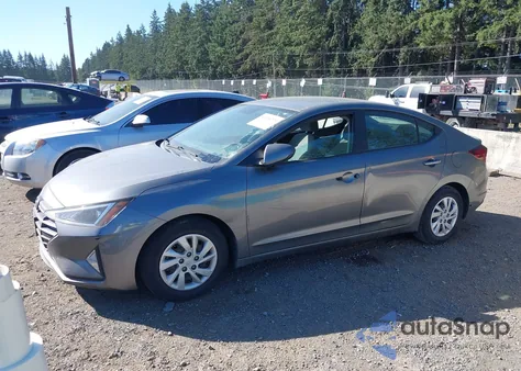 2019 Hyundai Elantra Se from USA, damaged, VIN 5NPD74LFXKH445209